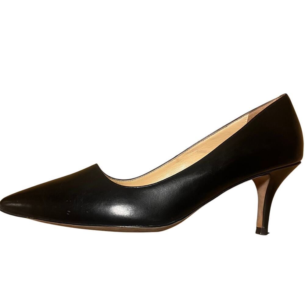 Cole Haan Black Leather Pumps - Picture 4 of 6